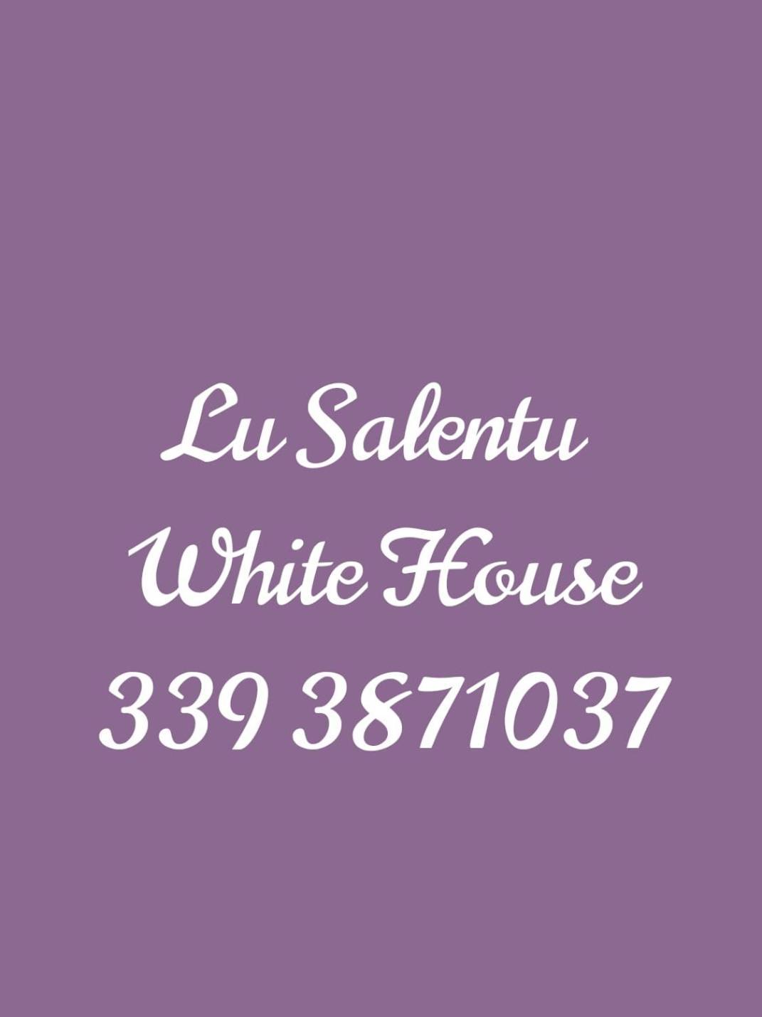 Lu Salentu White House Marina di Mancaversa Exterior foto
